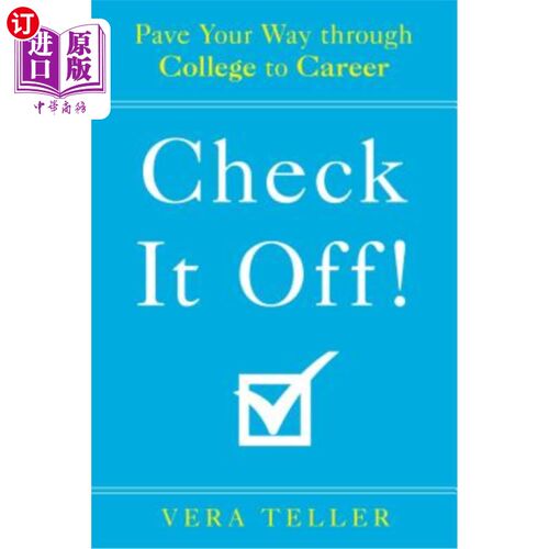海外直订Check It Off!: Pave Your Way through College to Career 检查一下！：为你的大学生涯铺平道路