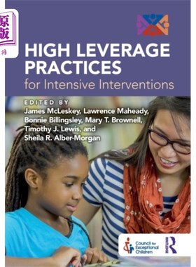 海外直订High Leverage Practices for Intensive Interventi... 强化干预的高杠杆实践