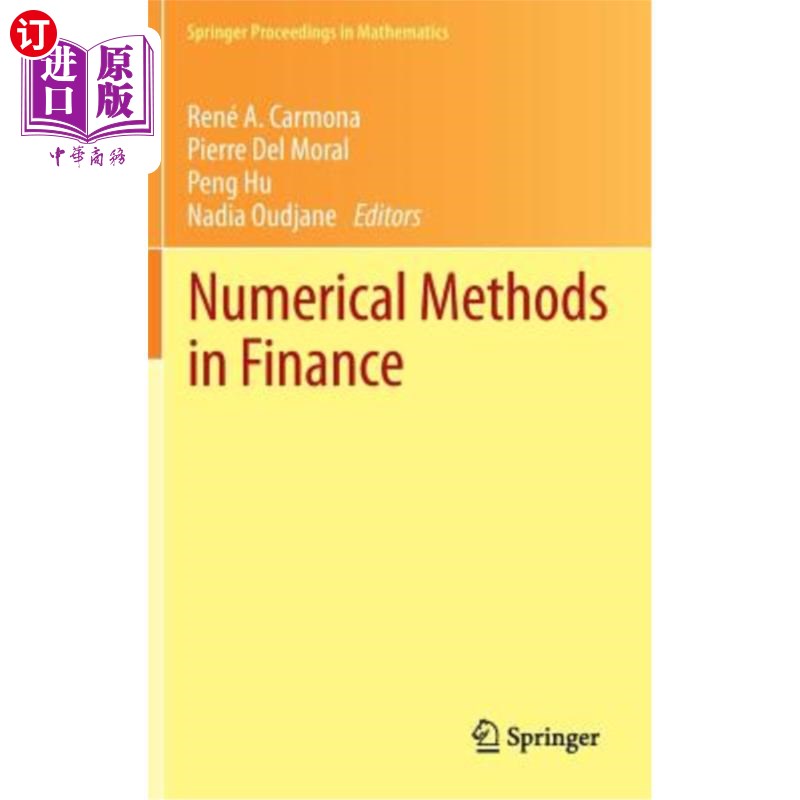 海外直订Numerical Methods in Finance: Bordeaux, June 2010金融中的数值方法:波尔多，2010年6月