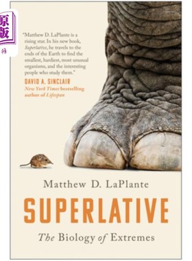 海外直订Superlative: The Biology of Extremes 最高级:极端生物学