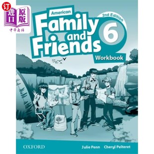 海外直订American Family and Friends: Level Six: Workbook 美国家庭和朋友:六级:练习册