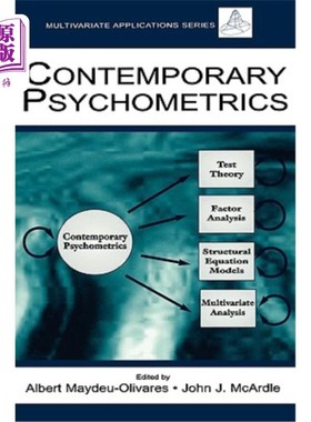 海外直订Contemporary Psychometrics: A Festschrift for Roderick P. McDonald 当代心理测量学:罗德里克·p·麦克唐纳的节日