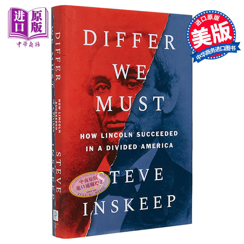 现货 我们须有所不同 英文原版 Differ We Must Steve Inskeep 社科历史 美国历史 历史小说 历史名人【中商原版】