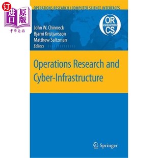 海外直订Operations Research and Cyber-Infrastructure 运筹学和基础设施