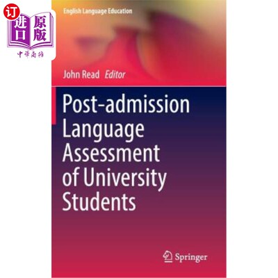 海外直订Post-Admission Language Assessment of University Students 大学生入学后语言评估