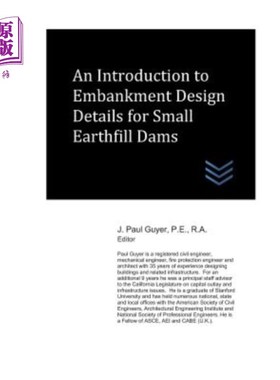 海外直订An Introduction to Embankment Design Details for Small Earthfill Dams
