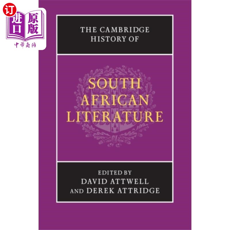 海外直订Cambridge History of South African Literature 剑桥南非文学史 书籍/杂志/报纸 文学类原版书 原图主图