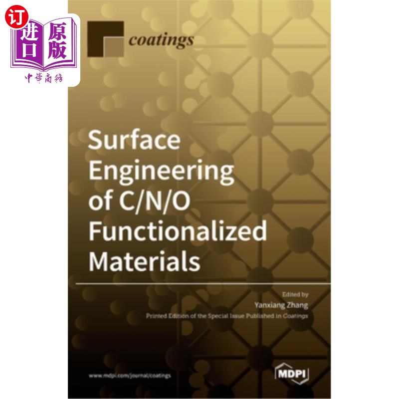 海外直订Surface Engineering of C/N/O Functionalized Materials C/N/O功能化材料的表面工程