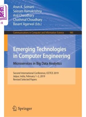 海外直订Emerging Technologies in Computer Engineering: Microservices in Big Data Analyti 计算机工程中的新兴技术:大