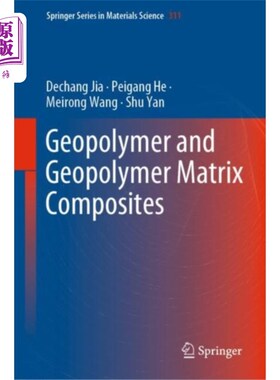 海外直订Geopolymer and Geopolymer Matrix Composites 地聚合物和地聚合物基复合材料