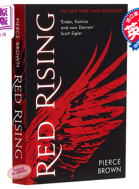 预售 皮尔斯布朗：火星崛起 英文原版 Red Rising 科幻小说 Pierce Brown【中商原版】
