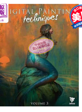 现货 Digital Painting Techniques: Volume 3 数字绘画技巧3 进口艺术 艺术设计 3dTotal【中商原版】