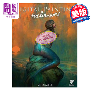 3dTotal Techniques 数字绘画技巧3 进口艺术 Painting Volume 中商原版 现货 艺术设计 Digital