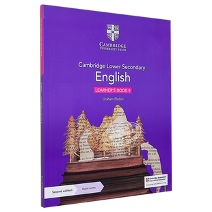 Cambridge Lower Secondary English Learner's Book 8 剑桥初二英语课程八年级课本教材学生书 含电子账号【中商原版】