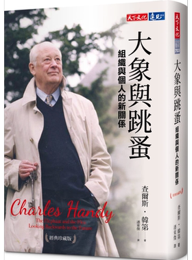大象与跳蚤：组织与个人的新关系（经典珍藏版） 港台原版 查尔斯．韩第 天下文化【中商原版】
