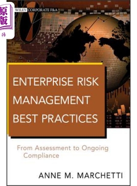 预售 企业风险管理实践 从评估到遵守 丛书 Enterprise Risk Management Best Practices 英文原版 Anne Marchetti【中商原版】