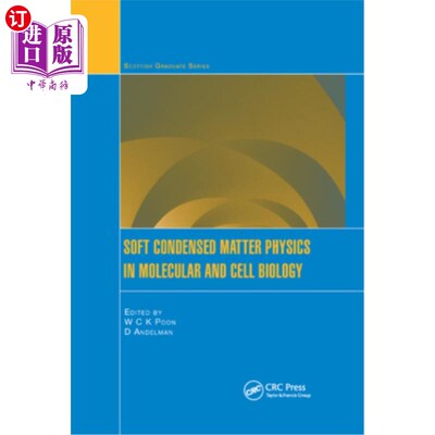 海外直订Soft Condensed Matter Physics in Molecular and Cell Biology 分子与细胞生物学中的软凝聚态物理