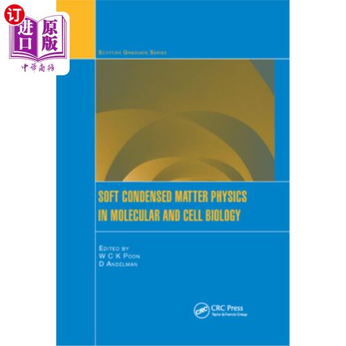 海外直订Soft Condensed Matter Physics in Molecular and Cell Biology 分子与细胞生物学中的软凝聚态物理