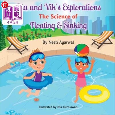 海外直订Ria and Vik's Explorations: The Science of Floating and Sinking Ria和Vik的探索：漂浮和下沉的科学