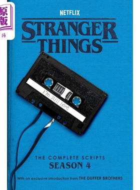 怪奇物语剧本书4 英文原版 Stranger Things Scripts 怪奇物语周边 可搭怪奇物语立体书怪奇物语设定集小说 怪奇物语官方周边