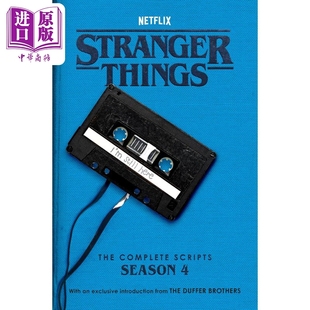 Things Stranger Scripts 怪奇物语周边 怪奇物语官方周边 怪奇物语剧本书4 可搭怪奇物语立体书怪奇物语设定集小说 英文原版