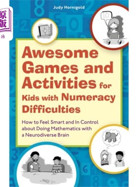 海外直订Awesome Games and Activities for Kids with Numer... 很棒的游戏和活动的孩子与计算困难