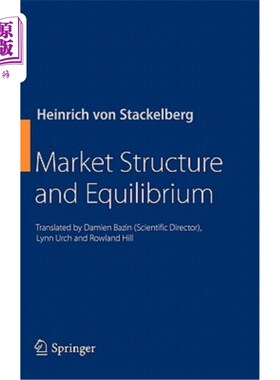 海外直订Market Structure and Equilibrium 市场结构与均衡
