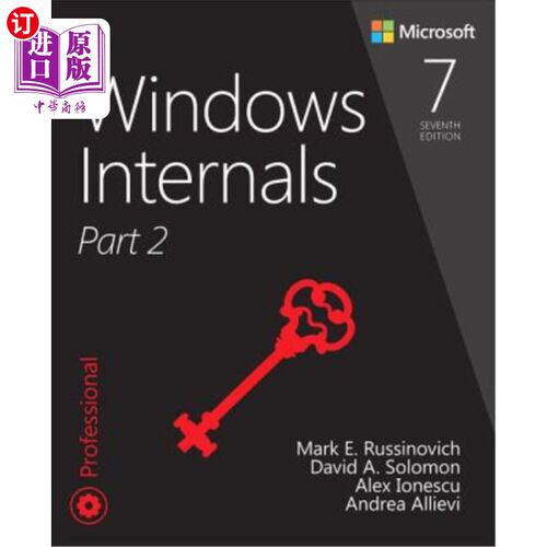 Windows Internals, Part 2 Windows内部，第2部分【中商原版】