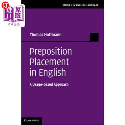 海外直订Preposition Placement in English 英语介词的位置