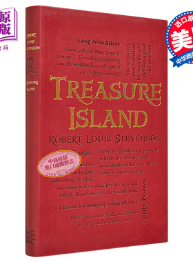 金银岛 Word Cloud Classics Treasure Island 英文原版 Robert Louis Stevenson【中商原版】