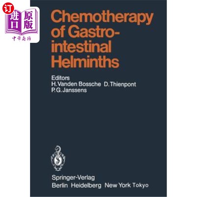 海外直订医药图书Chemotherapy of Gastrointestinal Helminths 胃肠道蠕虫的化疗