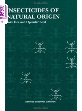海外直订Insecticides of Natural Origin 天然杀虫剂