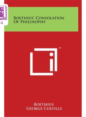 海外直订Boethius' Consolation Of Philosophy 波伊提乌的哲学慰藉
