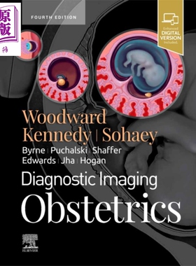 现货 诊断成像 产科 第4版 英文原版 Diagnostic Imaging Obstetrics Paula J Woodward【中商原版】Elsevier