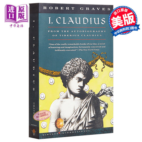 罗伯特 格雷夫斯 我 克劳迪亚斯 罗马帝国兴亡史 列王之传 英文原版 I Claudius Robert Graves【中商原版】