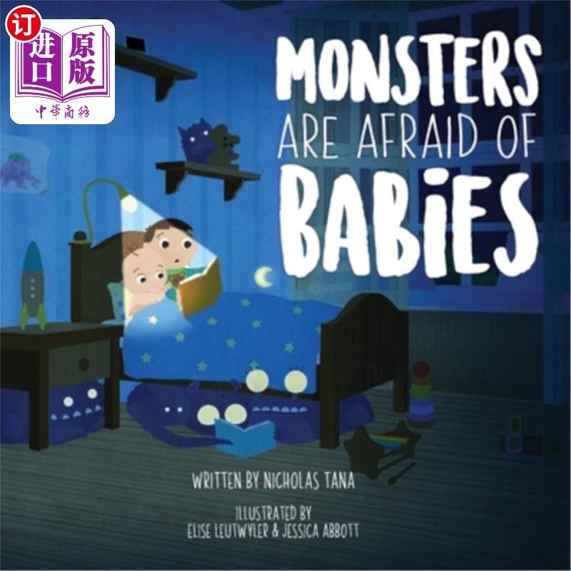 海外直订Monsters Are Afraid of Babies 怪物害怕婴儿