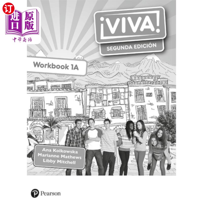 海外直订Viva! 1 Segunda Edicion Workbook A (Pack of 8) 万岁!第二次判决工作手册A(一套八本)