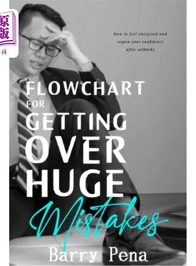 海外直订医药图书Flowchart for Getting Over Huge Mistakes: How to Feel Energised and Regain Your  克服巨大错误的流程