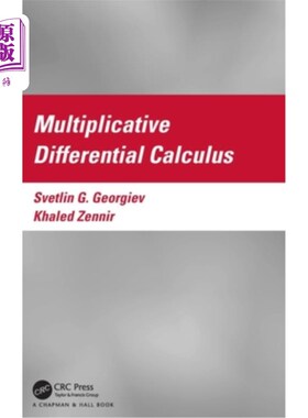 海外直订Multiplicative Differential Calculus 乘法微分学