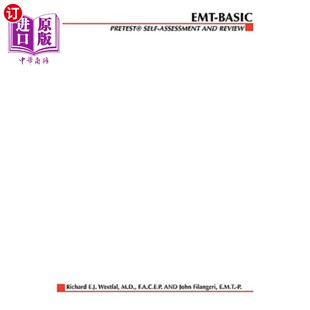 海外直订Emergency Medical Technician: Pretest Self-Assessment and Review 急救技术员:试验前自我评估和回顾