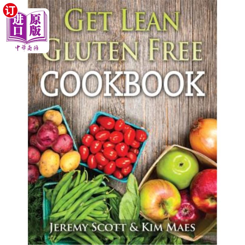 海外直订get lean gluten free cookbook: 40  fresh & simple