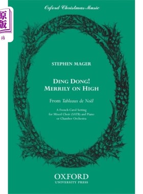 海外直订Ding dong! merrily on high 叮咚！高高兴兴地