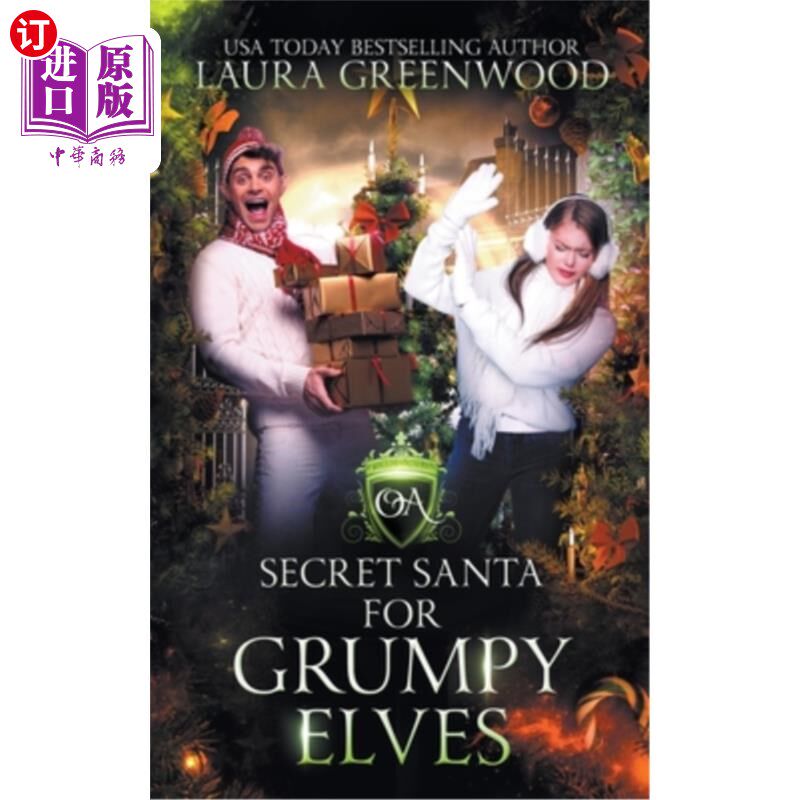 海外直订Secret Santa For Grumpy Elves 给脾气暴躁的精灵的神秘圣诞老人