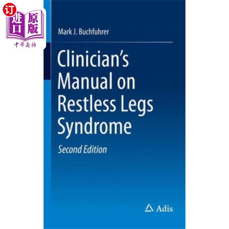 海外直订医药图书Clinician's Manual on Restless Legs Syndrome 不宁腿综合征临床医生手册
