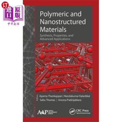 海外直订Polymeric and Nanostructured Materials 高分子与纳米结构材料