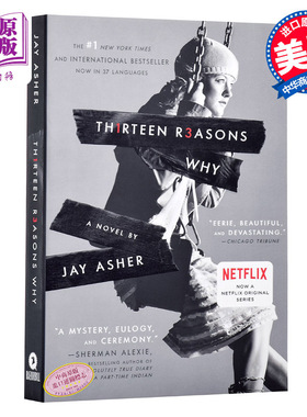 【中商原版】汉娜的遗言 十三个理由 十三个原因 英文原版小说 Thirteen Reasons Why  Razorbill  Asher 英文版 英文原版书