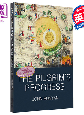 预售 【中商原版】天路历程英文原版小说英文版 Pilgrim's Progress 班杨John Bunyan
