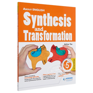 新加坡教辅Hodder About English Synthesis & Transformation P5 小学5年级英语单词句型合成与转换英文语法练习【中商原版?