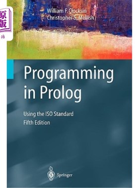 海外直订Programming in PROLOG: Using the ISO Standard Prolog中的编程：使用ISO标准