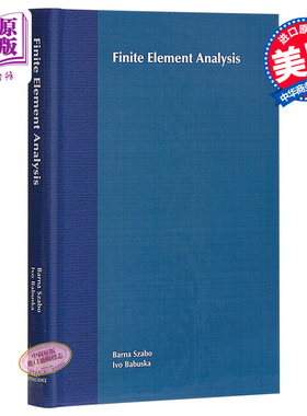 现货 Finite Element Analysis 英文原版 有限元分析 Barna Szabó【中商原版】